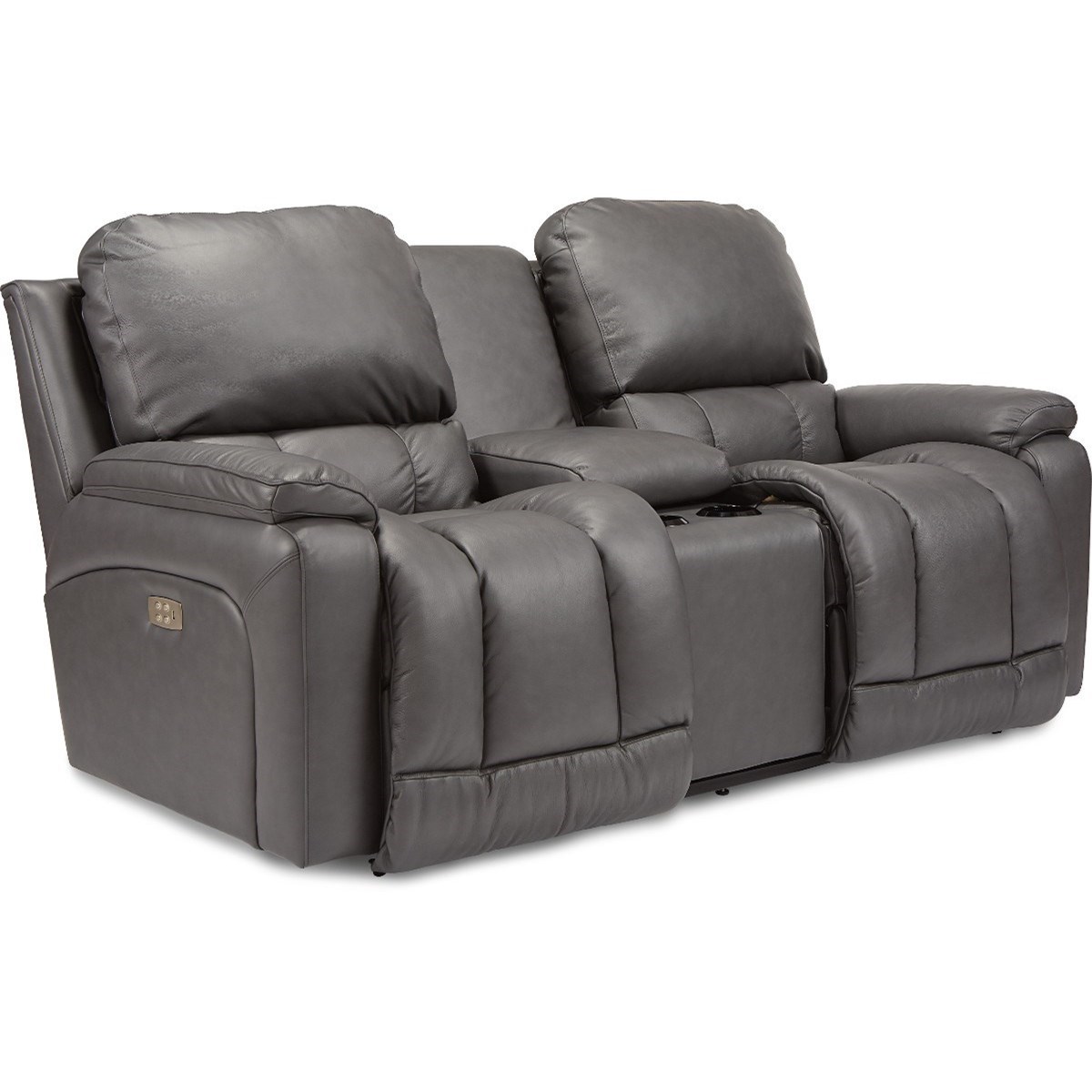 LaZBoy Greyson Casual Power LaZTime Full Reclining Loveseat with